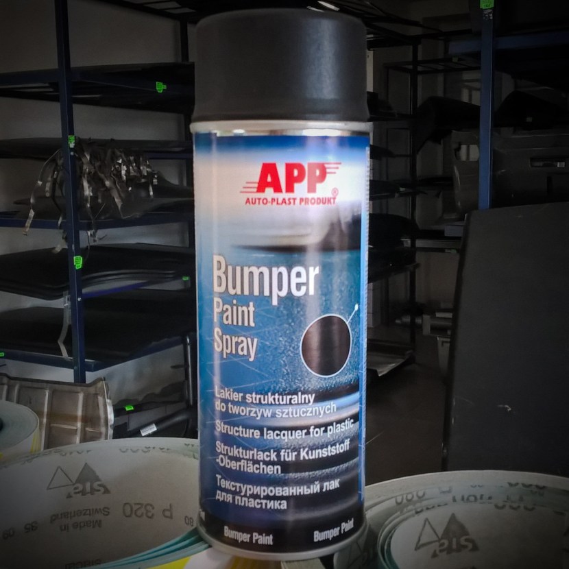 Bamperer structural cylinder paint