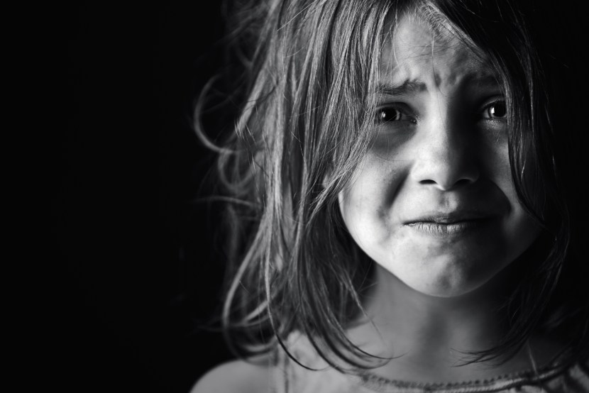 Children look at each other in profile