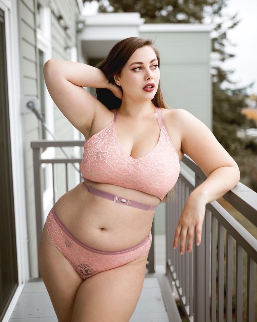 Large women are private