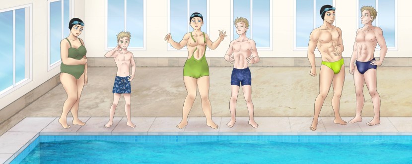 Naked photo shoot in college