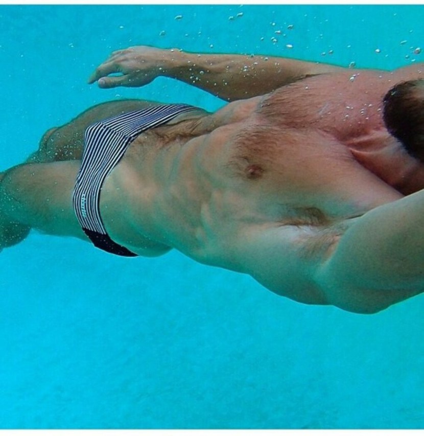 Aerobics in a bikini