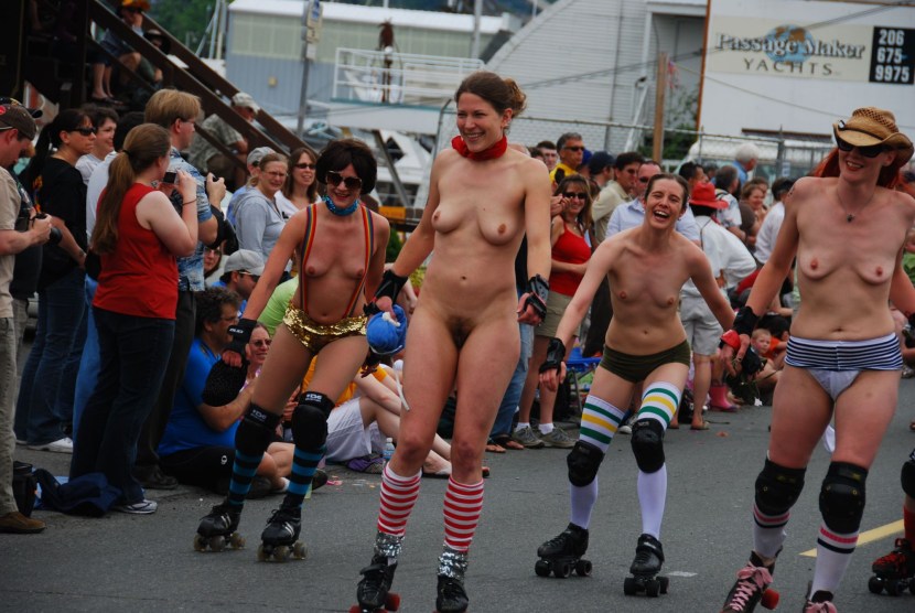 Pornographic parade