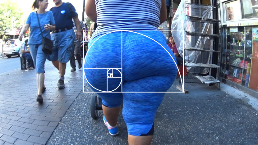 Candid Big Ass in public places