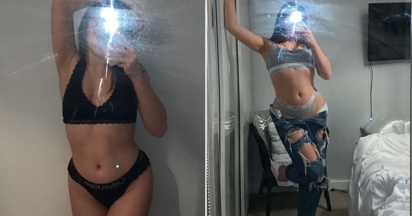 Girls in swimsuits from behind Private