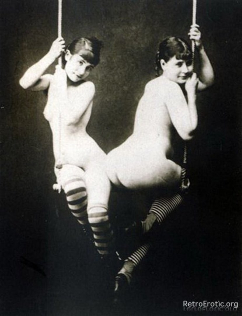 Naked in the circus art naked