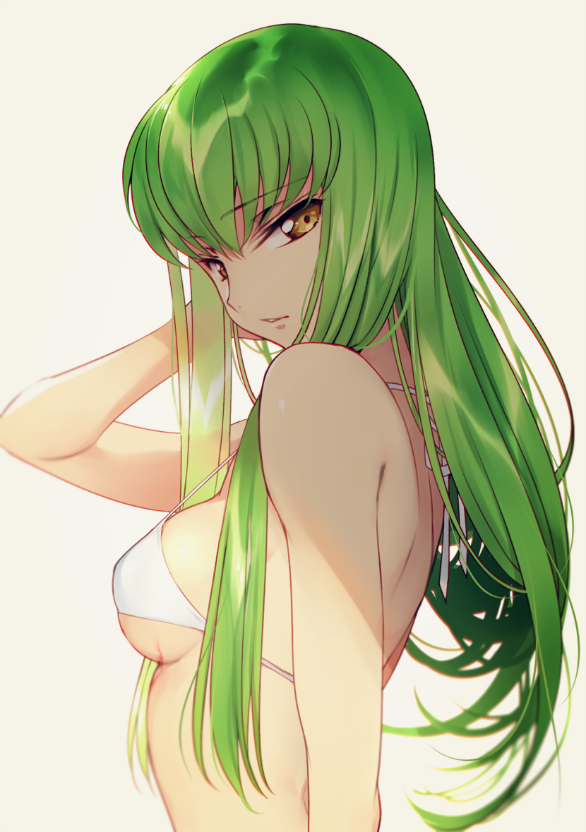 Green -haired girl from the HIAS code