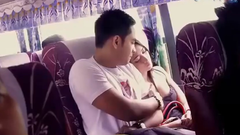 Touching on the Bus