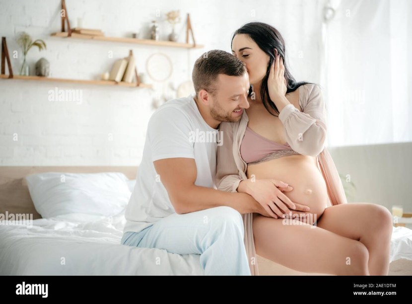 Negro finished in a pregnant woman