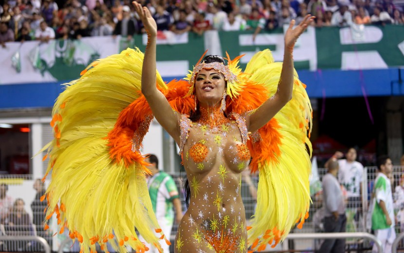 Samba carnival in Brazil Girls