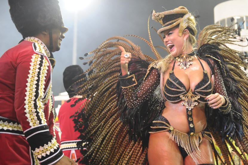 The magnificent Brazilians of the carnival