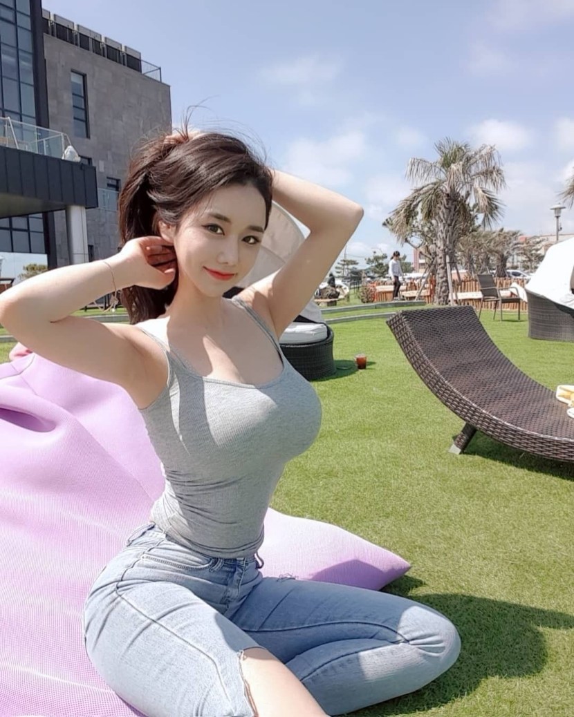 Beautiful Koreans with a big bust