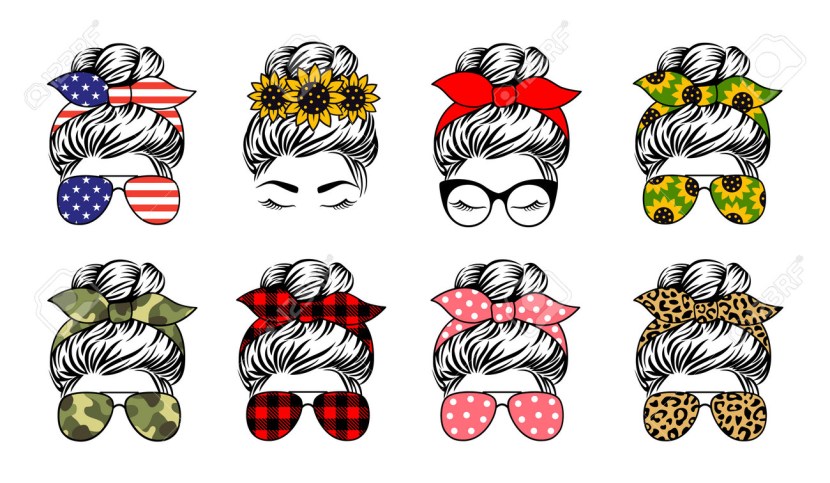 Draw a bun with cinnamon