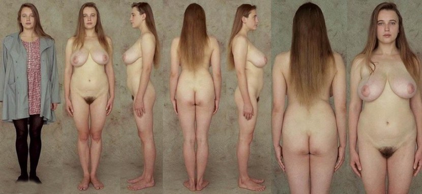 Naked women without clothes