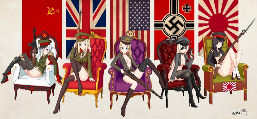 Anime Nazis and Communists