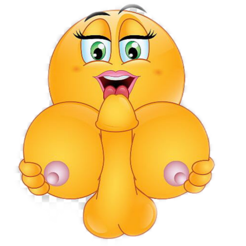 Smiley with a member