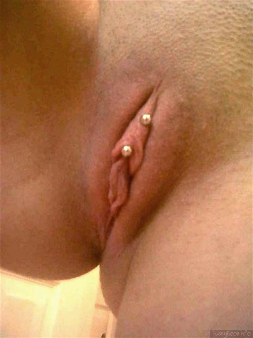 Clit piercing is private