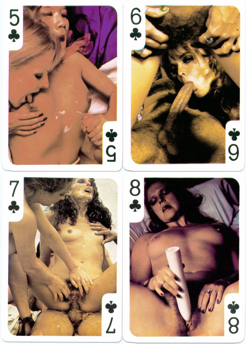 Playing cards with large breasts XXX