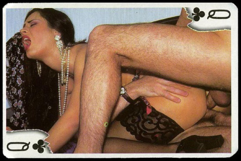 Erotic gaming cards