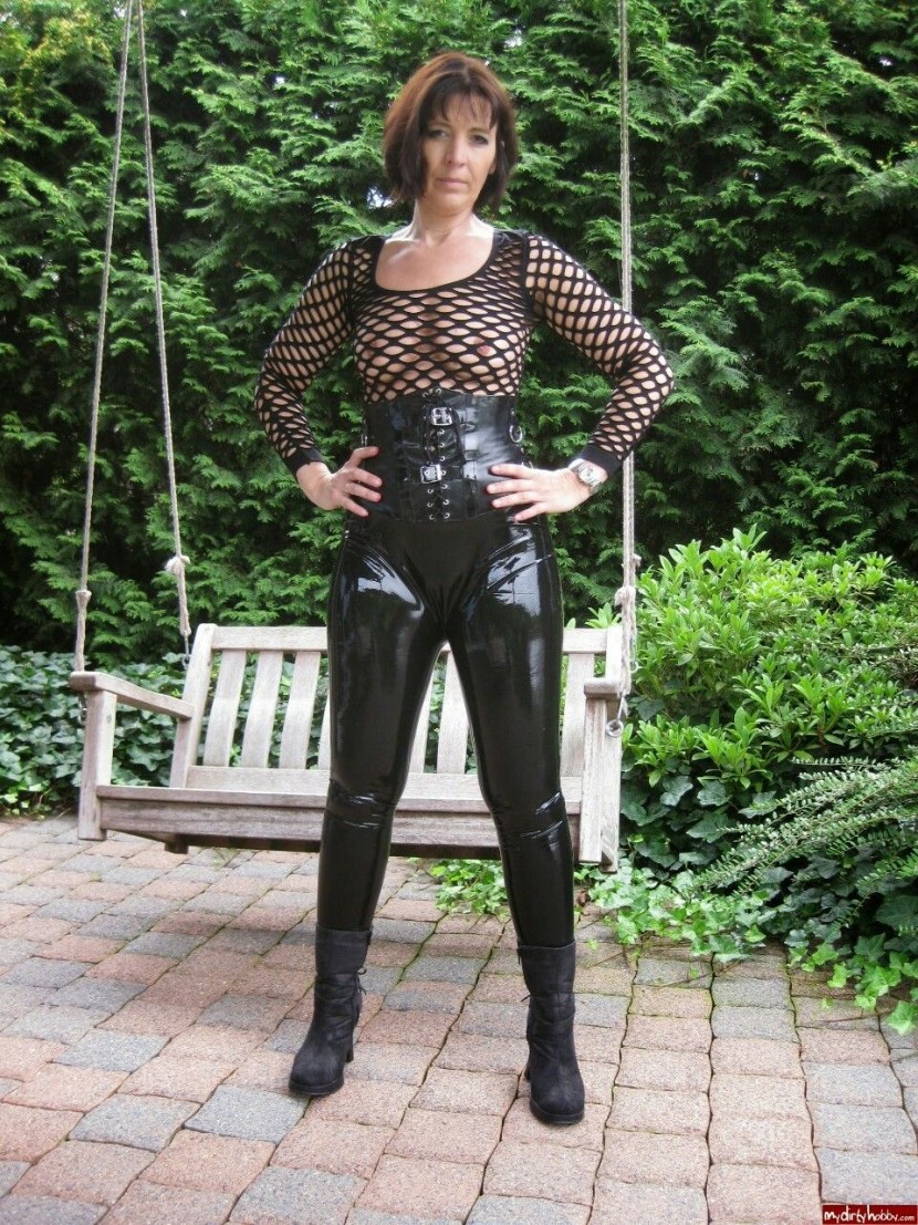 Older women in short dresses