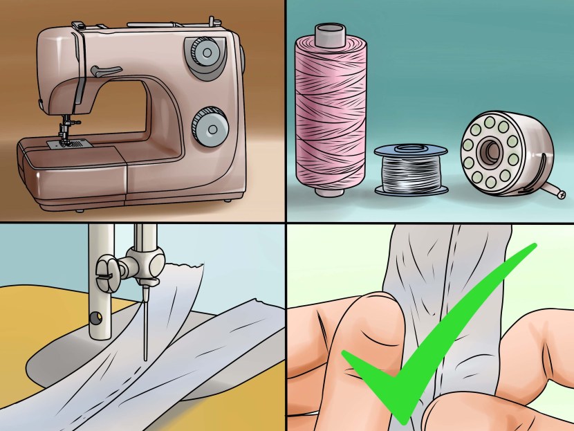 Safety precautions with a sewing machine