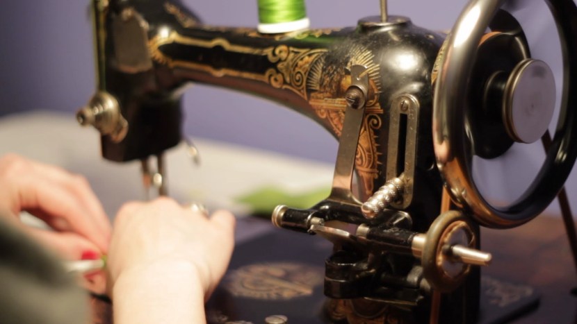 First sewing machine Zinger