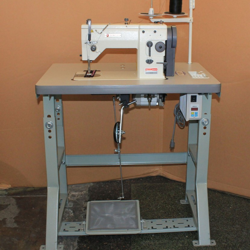 Sewing machine in flowers