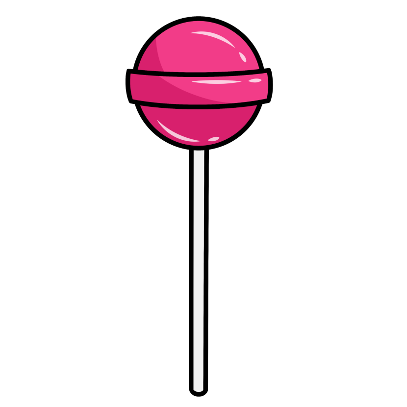 Hairpin chupa chups for hair