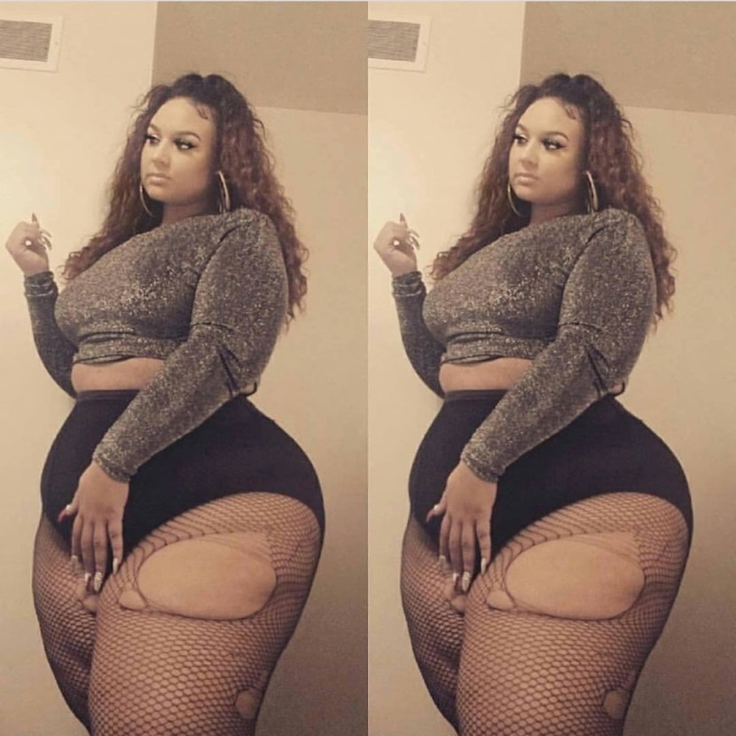 SSBBW with a pear -shaped figure