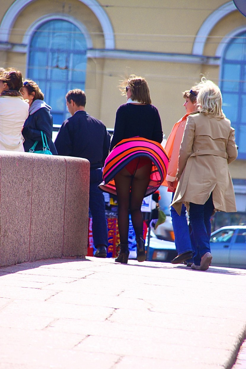 Latex pants with holes