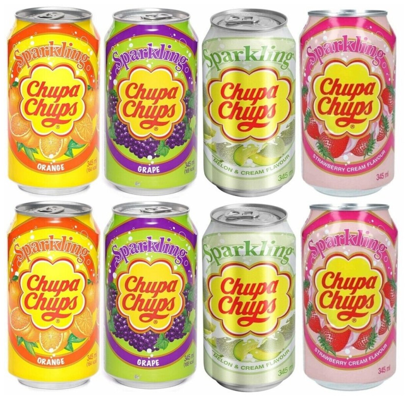 Girl with Chupa Chups in her mouth