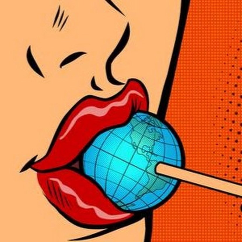 Pop art from Chupa Chups