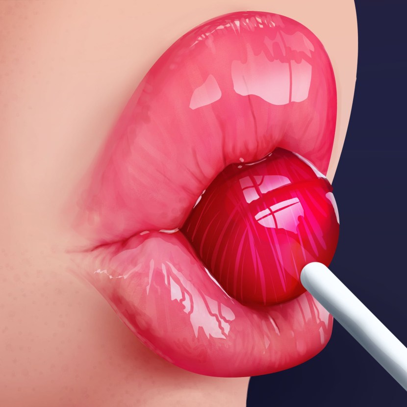 Chupa Chups inscription