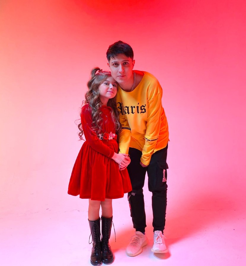 Milana Hametova and Habib