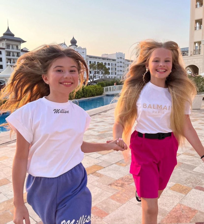 Milana Hametova and Milan Star