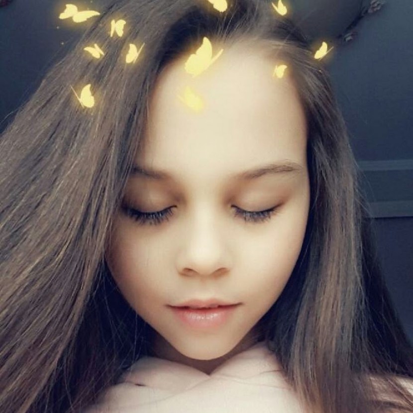 Milana Nekrasova in swimwear