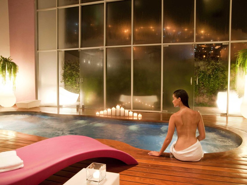 Luxurious healing spa