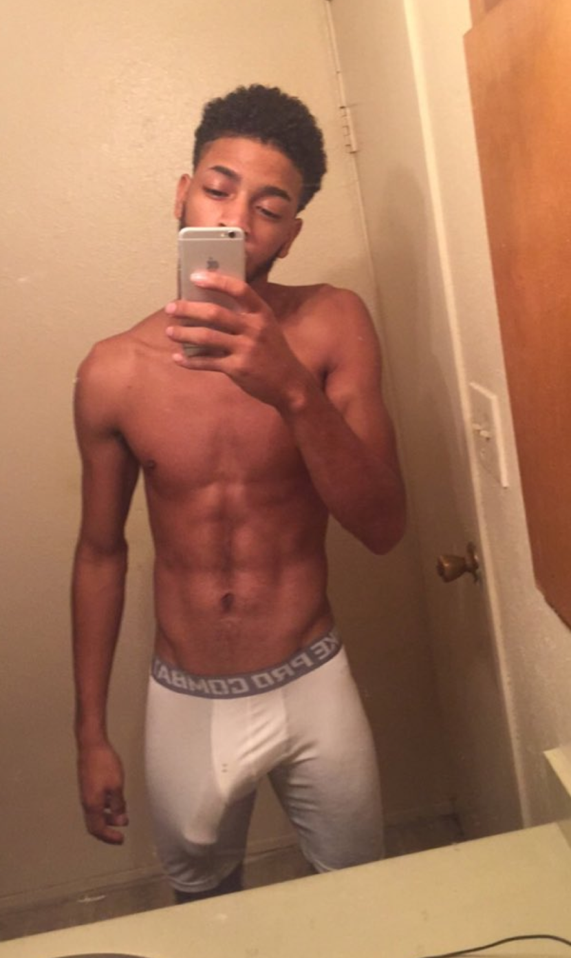 Huge cock under tight clothing