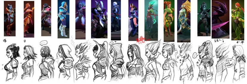 Heroes Dota Women
