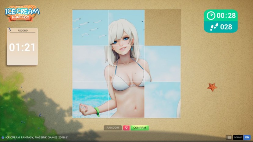 Naked ice queen