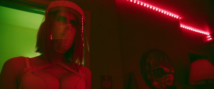 Alexandra Daddario in the Swimbox Parking