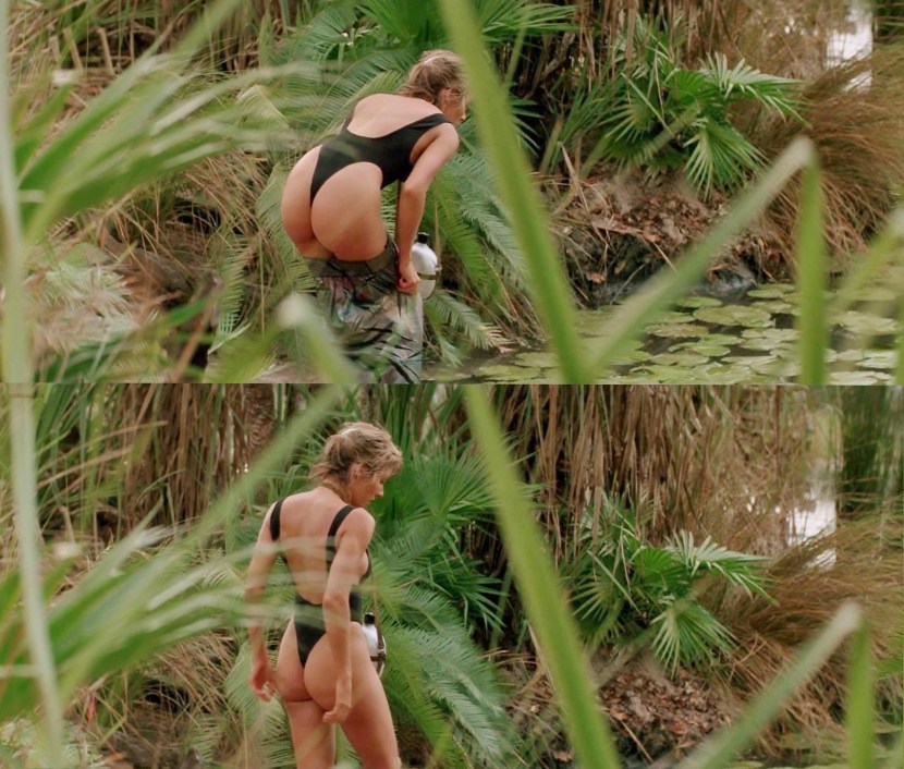 Linda Hamilton Naked in the film