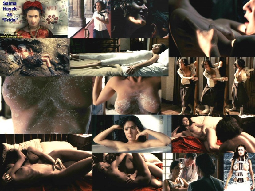 Actress Salma Hayek Naked