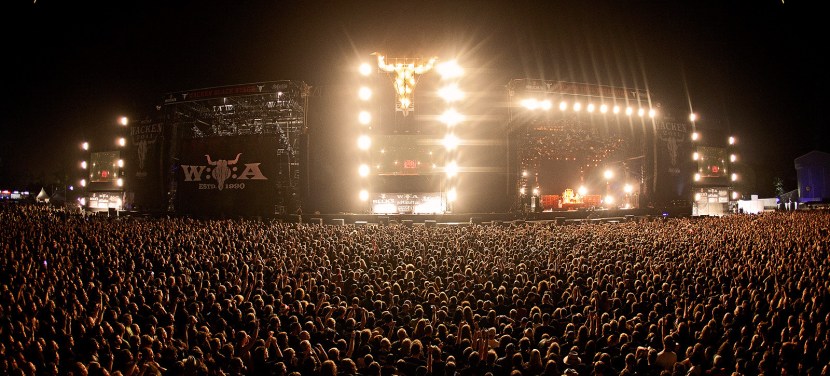 Open Air Rock Festival Scene
