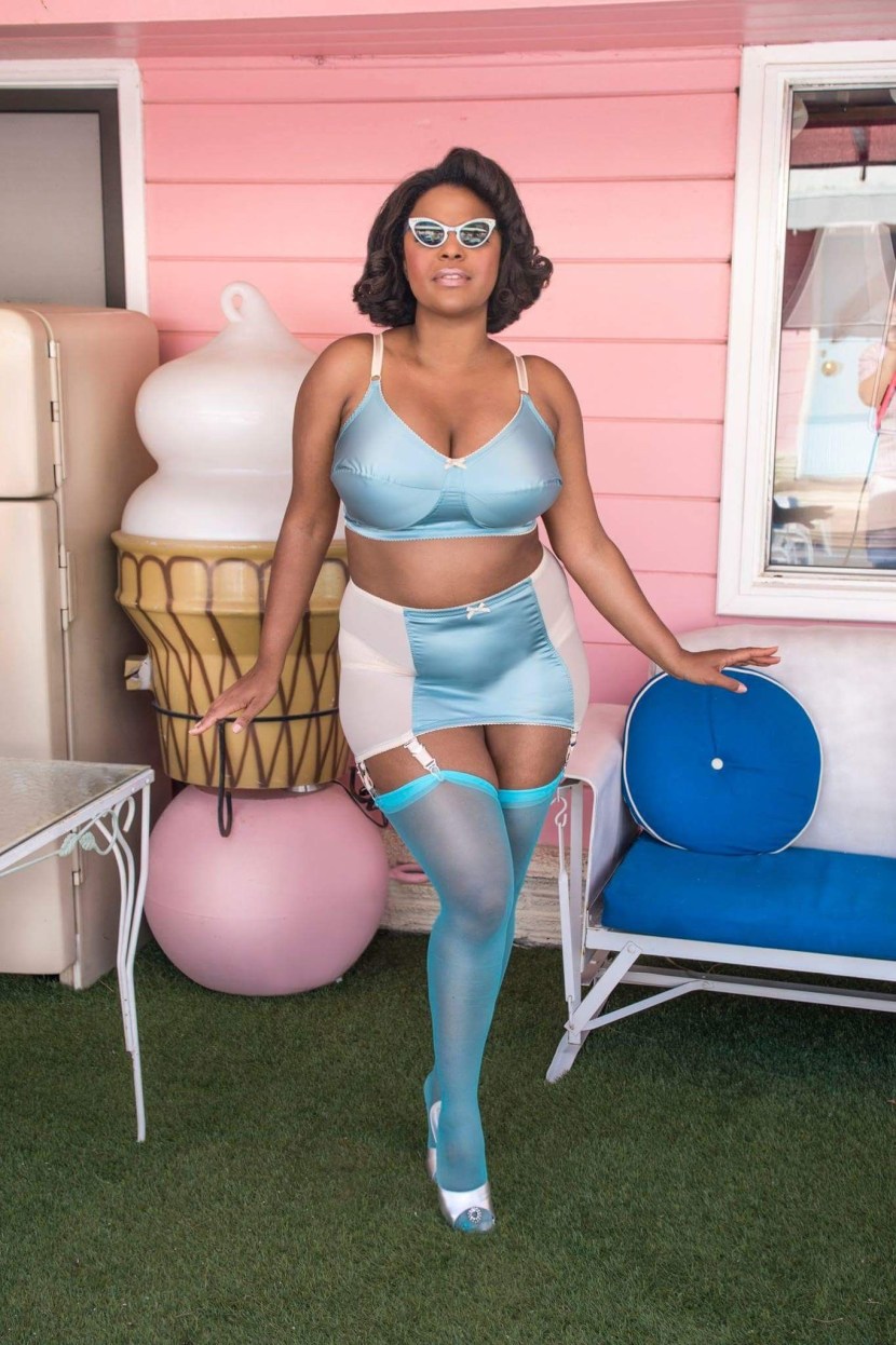 Older women in shorts