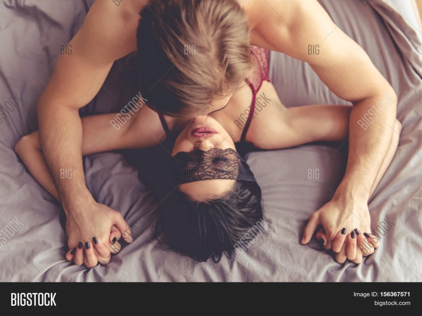 The pleasure of a woman in bed