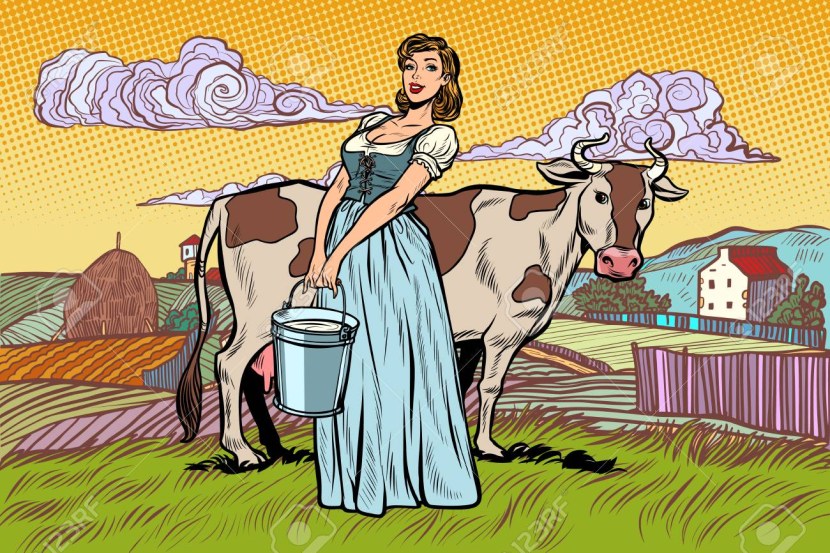 Milkmaid art