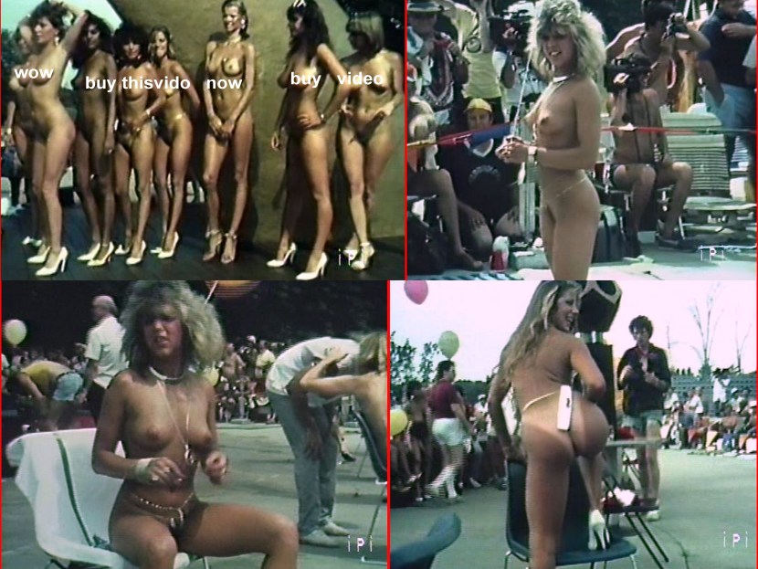 Retro naked beauty contests