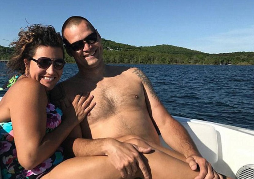 Family couples on the beach
