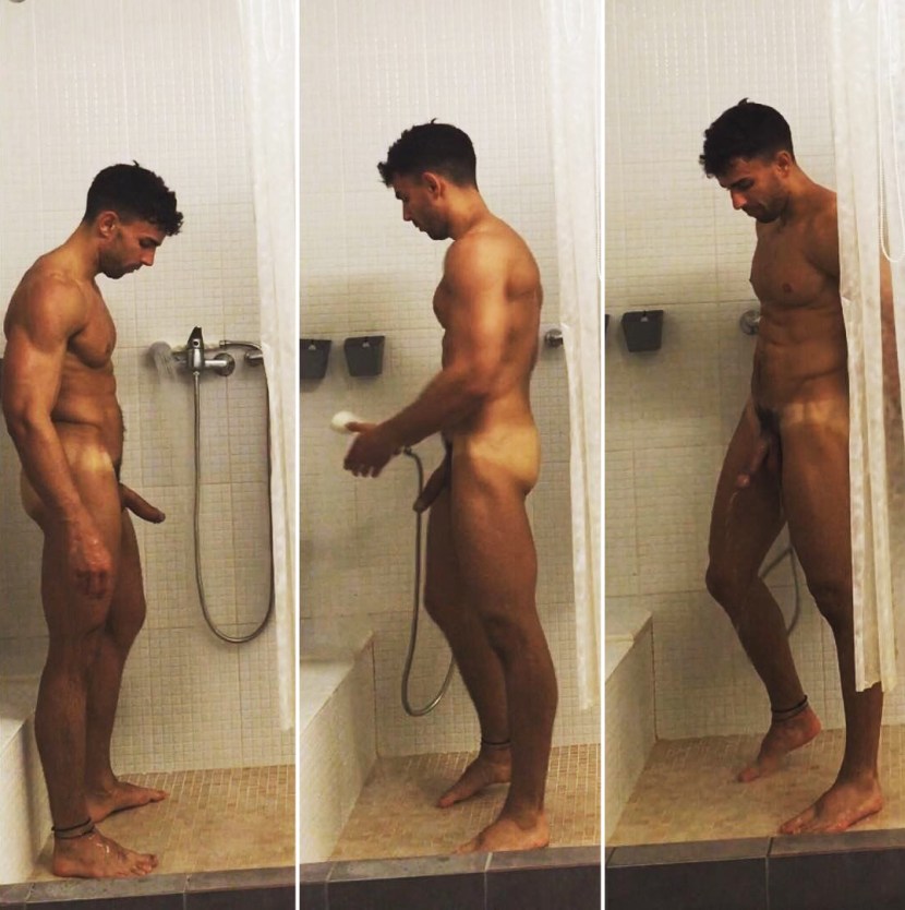 Maskurbate Straight Muscle Hunk Masturbates Thinking of You and Cum