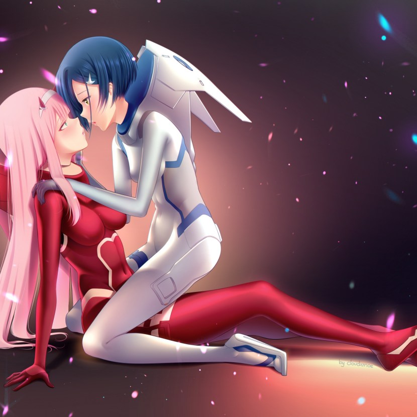 Zero Two and Ichigo Yuri